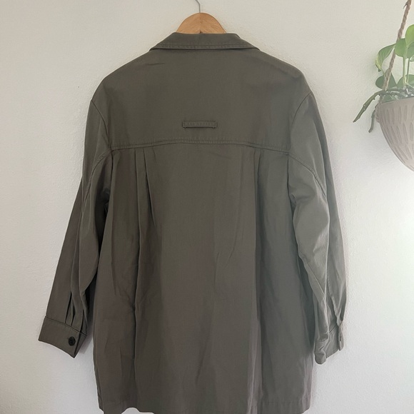 NWT esby apparel sammie jacket olive twill size M - Picture 2 of 10